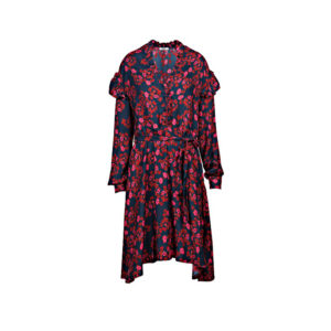 Ženska haljina Replay (crvena / plava boja)